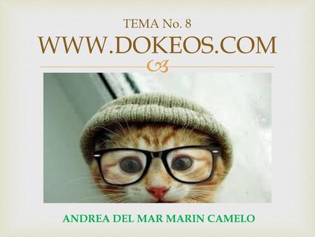 ANDREA DEL MAR MARIN CAMELO