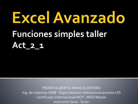 Funciones simples taller Act_2_1