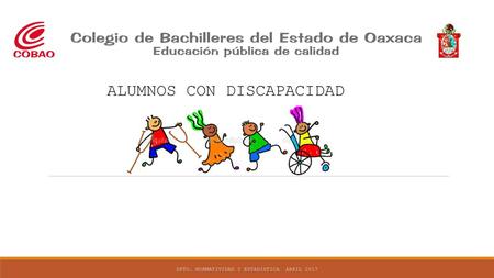 DPTO. NORMATIVIDAD Y ESTADISTICA ABRIL 2017