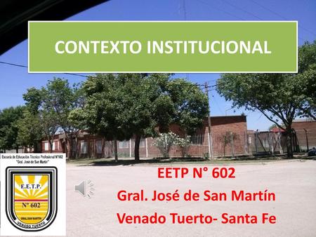CONTEXTO INSTITUCIONAL