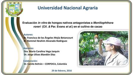Universidad Nacional Agraria
