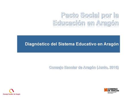 Diagnóstico del Sistema Educativo en Aragón