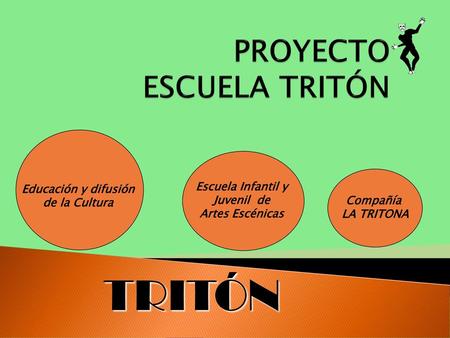 PROYECTO ESCUELA TRITÓN