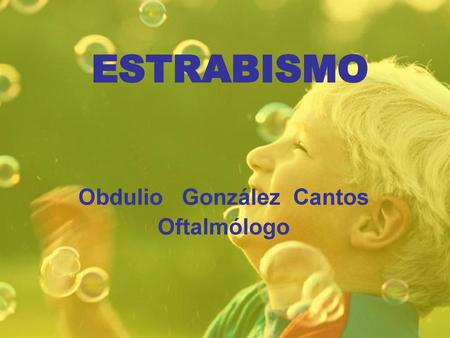 Obdulio González Cantos Oftalmólogo
