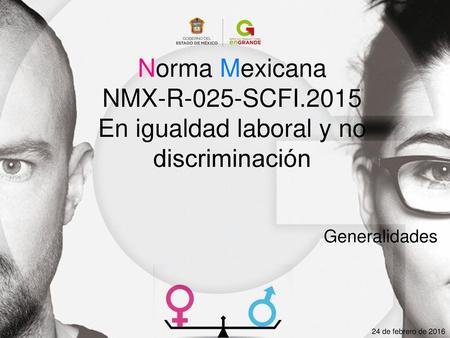 Norma Mexicana NMX-R-025-SCFI