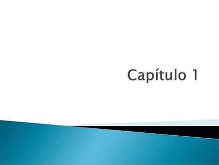 Capítulo 1.