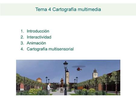 Tema 4 Cartografía multimedia