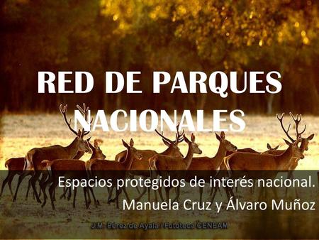 RED DE PARQUES NACIONALES