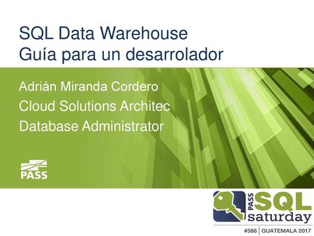 SQL Data Warehouse Guía para un desarrolador