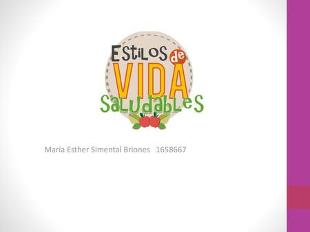 María Esther Simental Briones