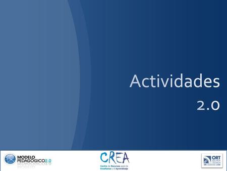 Actividades 2.0.