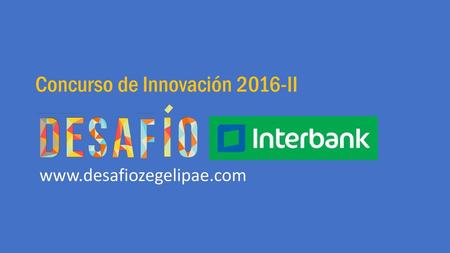 Concurso de Innovación 2016-II