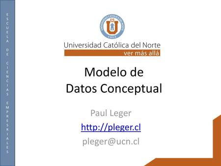 Modelo de Datos Conceptual