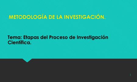 METODOLOGÍA DE LA INVESTIGACIÓN.