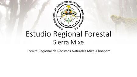 Estudio Regional Forestal Sierra Mixe