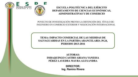 ESCUELA POLITÉCNICA DEL EJÉRCITO