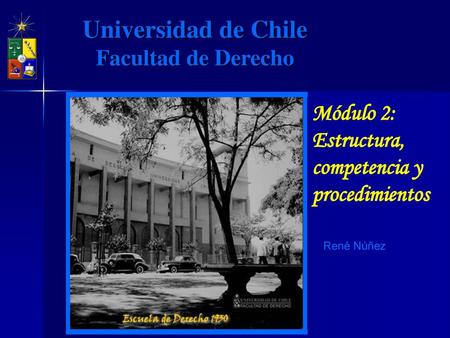 Universidad de Chile Facultad de Derecho