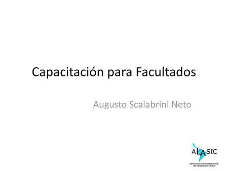 Capacitación para Facultados