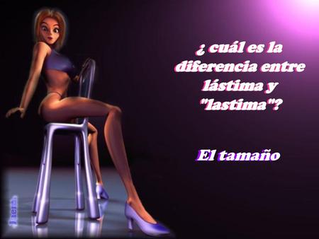 ¿ cuál es la diferencia entre lástima y lastima?