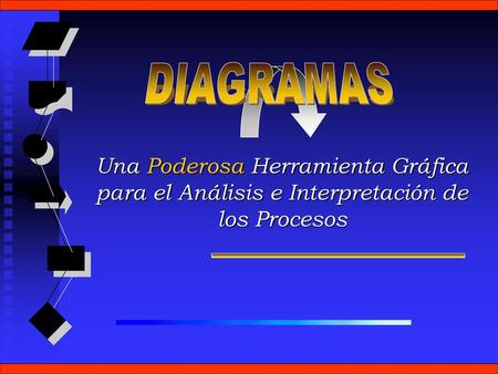DIAGRAMAS Una Poderosa Herramienta Gráfica para el Análisis e Interpretación de los Procesos.