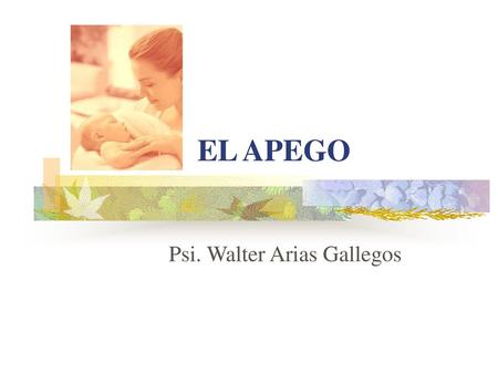 Psi. Walter Arias Gallegos