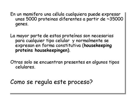 Como se regula este proceso?
