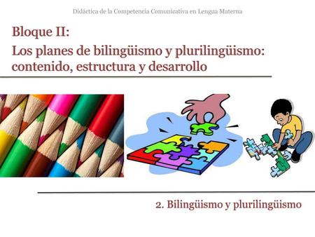 Didáctica de la Competencia Comunicativa en Lengua Materna