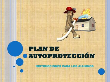 PLAN DE AUTOPROTECCIÓN