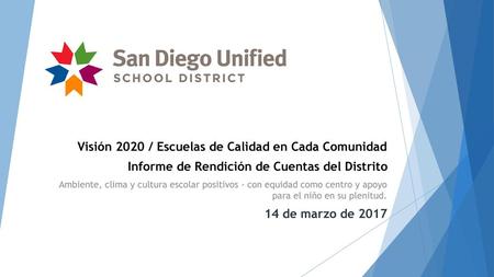 Visión 2020 / Escuelas de Calidad en Cada Comunidad
