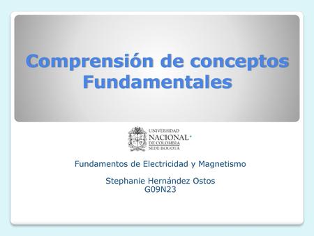 Comprensión de conceptos Fundamentales