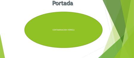CONTAMINACION HIDRICA