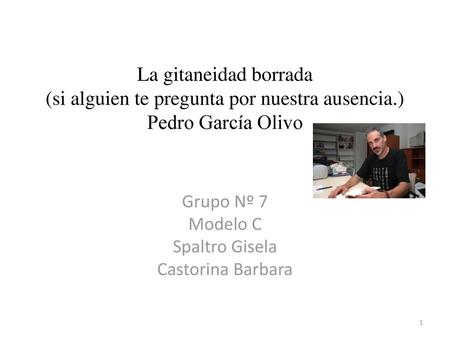 Grupo Nº 7 Modelo C Spaltro Gisela Castorina Barbara