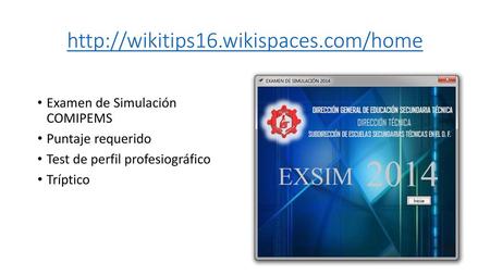 Examen de Simulación COMIPEMS