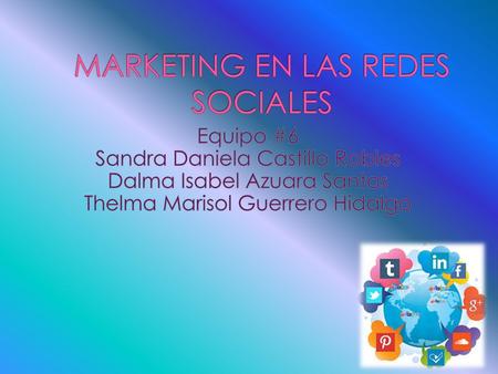 MARKETING EN LAS REDES SOCIALES