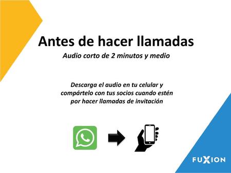 Antes de hacer llamadas