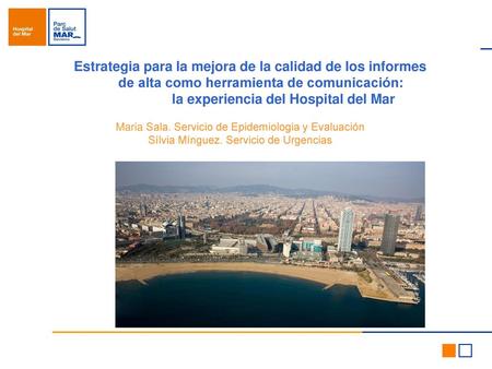 Estrategia para la mejora de la calidad de los informes