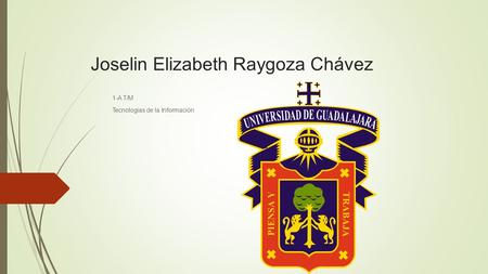 Joselin Elizabeth Raygoza Chávez 1-A T/M Tecnologias de la Información.