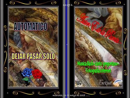 Musica:Bach-canto gregoriano-.