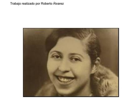 Trabajo realizado por Roberto Álvarez
