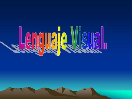 Lenguaje Visual..