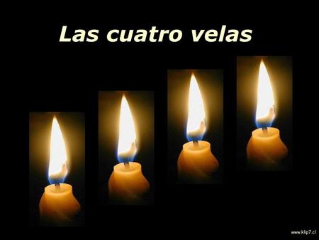 Las cuatro velas www.klip7.cl.