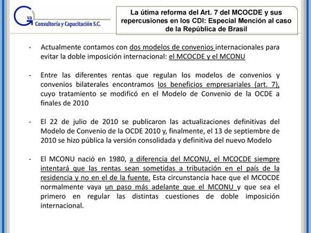 La útima reforma del Art