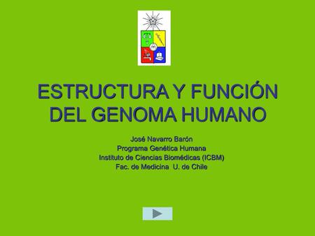 ESTRUCTURA Y FUNCIÓN DEL GENOMA HUMANO