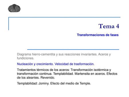 Tema 4 Transformaciones de fases