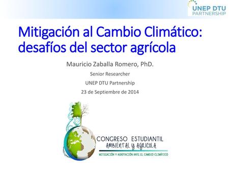 Mitigación al Cambio Climático: desafíos del sector agrícola