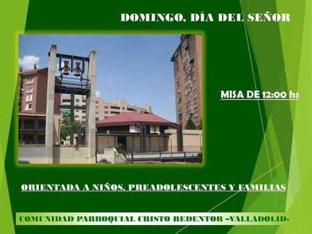 ORIENTADA A NIÑOS, PREADOLESCENTES Y FAMILIAS