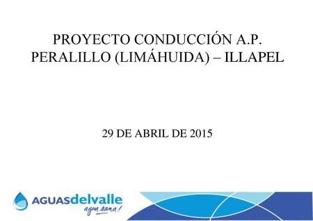 PROYECTO CONDUCCIÓN A. P