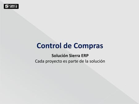 Cada proyecto es parte de la solución