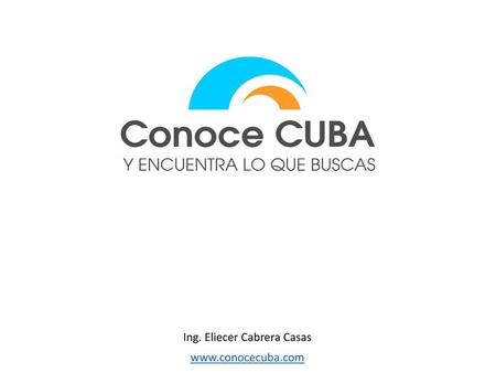 Ing. Eliecer Cabrera Casas