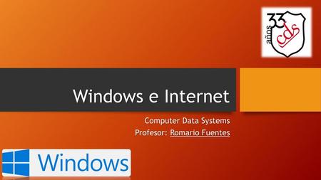 Computer Data Systems Profesor: Romario Fuentes